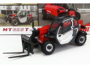 MANITOU MT625T COMFORT TELESCOPIC TRACTOR ELEVATORE RED SILVER �g���N�^ / Univrsal Hobbies 1/32 ���݋@�B�͌^ �H���ԗ�