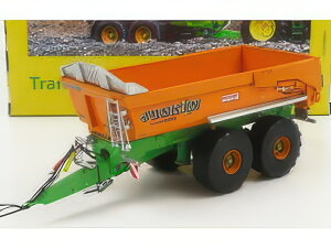 JOSKIN SILO CARGO TRANSKTP 22/50 OPEN TRAILER FOR TRACTOR 2004 ORANGE GREEN / Univrsal Hobbies 1/32 ݋@B͌^ Hԗ