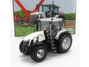 MASSEY FERGUSON MF8S.265 TRACTOR WHITE EDITION 2022 WHITE GREY gN^ / Univrsal Hobbies 1/32 ݋@B͌^ Hԗ