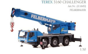 Terex 3160 Challenger oCN[ FELBERMAYR / CONRAD 1/50 ݋@B͌^ Hԗ