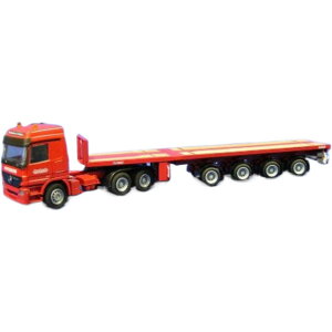 Nooteboom トリプルエクステンド 3軸 フラットベッドトレーラー / CONRAD 1/50 建設機械模型 工事車両