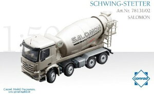 Mercedes Arocs 4 Stetter RN[g~LT[t Salomon / CONRAD 1/50 ݋@B͌^ Hԗ