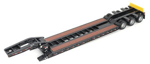 Trail King TK120 油圧着脱式グースネック ローボーイトレーラー (ブラック/通常版) トレーラー / Diecast Masters 1/50 建設機械模型 工事車両