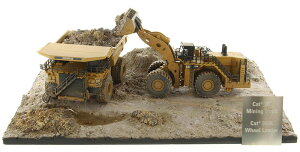 EFUOdl Caterpillar 994K zC[[_[ & CAT 797 }CjOgbN - EFUOV[Y @@ / Diecast Masters 1/125 ݋@B͌^ Hԗ