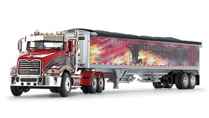 Our Fallen Heroes Mercier Transport - Mack Pinnacle & Wilson Pacesetter Grain Trailer g[[ / DCP 1/64 ݋@B͌^ Hԗ