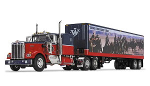 John Wayne: Courage - Kenworth W900A & 40ft Vintage Trailer g[[ / DCP 1/64 ݋@B͌^ Hԗ