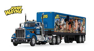 John Wayne: Comic Edition - Kenworth W900A & 40ft Vintage Trailer g[[ / DCP 1/64 ݋@B͌^ Hԗ