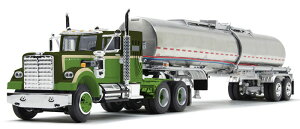 White Western Star 4900 & Brenner Chemical Tank Trailer _[NO[/I[u g[[ / DCP 1/64 ݋@B͌^ Hԗ