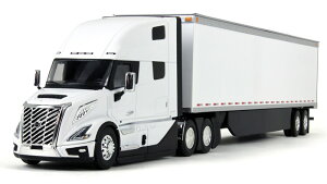 Volvo VNL860 nC[tX[p[ & 53tB[gg[[ XJ[gtAzCg g[[ / First Gear 1/50 ݋@B͌^ Hԗ