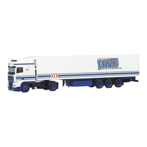 B&F Intern. DAF 95XF SSC ���[���Ⓚ�Z�~�g���[���[ / Herpa 1/87 �~�j�J�[ �g���b�N�͌^