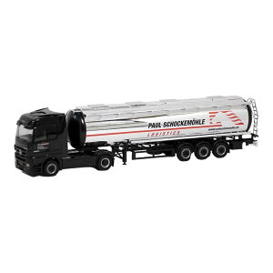 Paul Schockemoehle Spedition �����Z�f�X�E�x���c Actros LH �N���[���^���J�[�g���[���[ / Herpa 1/87 �~�j�J�[ �g���b�N�͌^