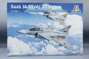 Saab JA 37/AJ 37 BQ fLbg/ ITALERI 1/48 ͌^ vf