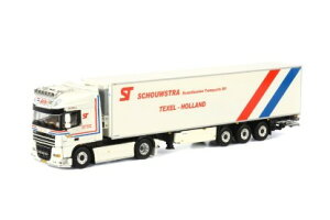 DAF XF 105 SUPER SPACE CAB Ⓚg[[ SCHOUWSTRA / WSI 1/50 ݋@B͌^ Hԗ
