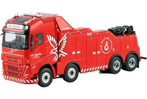 ボルボ FH05 グローブトロッター 8x4 ファルコム トラック / WSI 1/50 建設機械模型 工事車両