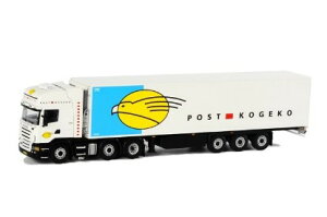 SCANIA TOPLINE 6x2 + Ⓚg[[ Post Kogeko / WSI 1/50 ݋@B͌^ Hԗ