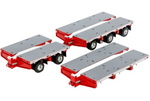 Bowsers Heavy Haulage �X�e�A�����O�A�N�Z�T���[�Z�b�g �f�b�L 2x8 + �f�b�L 3x8 + �N���b�v / Drake 1/50 ���݋@�B�͌^ �H���ԗ�