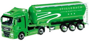 Silo Melmer Biohotel Stillebach MAN TGX gbN / Herpa 1/87 ݋@B͌^ Hԗ