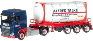 Talke Alfred DAF XF SC XbvRei g[[ / Herpa 1/87 ݋@B͌^ Hԗ