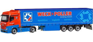 Weck + Poller Mercedes-Benz Actros gN^ / Herpa 1/87 ݋@B͌^ Hԗ