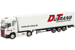 Du-Trans German Truck Driver Scania �g���N�^ / Herpa 1/87 ���݋@�B�͌^ �H���ԗ�