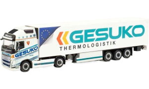 Gesuko Volvo FH Globetrotter XL �Ⓚ �g���b�N / Herpa 1/87 ���݋@�B�͌^ �H���ԗ�