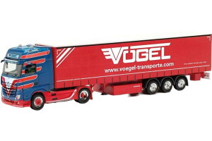 Vogel Mercedes Benz Actros Gigaspace 18 J[eTChZ~g[[ g[[ / Herpa 1/87 ݋@B͌^ Hԗ