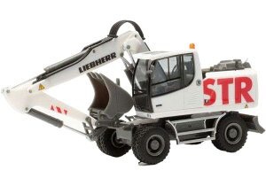 STRABAG Liebherr A920 Litronic zC[ Vx / Herpa 1/87 ݋@B͌^ Hԗ
