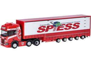 Spiess Scania CR20HD 6x2 {[^[| gbN / Herpa 1/87 ݋@B͌^ Hԗ