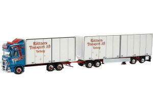 Ruttners Scania CS20HD �X�E�F�[�f�� �g���b�N / Herpa 1/87 ���݋@�B�͌^ �H���ԗ�