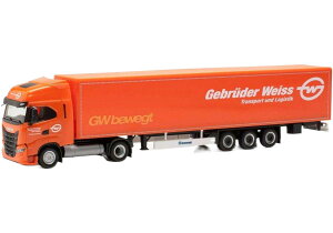 Gebruder Weiss Iveco S-Way LNG {bNX gbN / Herpa 1/87 ݋@B͌^ Hԗ