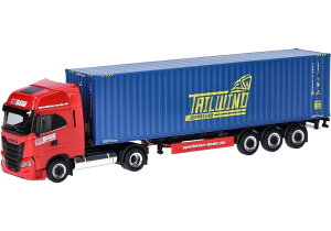 HH Bode Tailwind Iveco S-Way LNG �g���N�^ / Herpa 1/87 ���݋@�B�͌^ �H���ԗ�