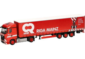 Riga Mainz Mercedes Benz Actros gN^ / Herpa 1/87 ݋@B͌^ Hԗ