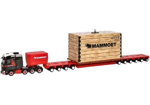 Mammoet Mercedes Benz Actros SLT dʕg[[ + N[g g[[ / Herpa 1/87 ݋@B͌^ Hԗ