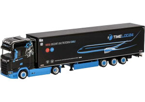 timelog24 Scania CS20HD �Ⓚ �g���b�N / Herpa 1/87 ���݋@�B�͌^ �H���ԗ�