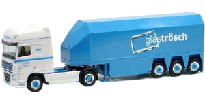 RoTrans GlasTrosch DAF 105XF SSC �K���X �g���b�N / Herpa 1/87 ���݋@�B�͌^ �H���ԗ�