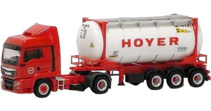 Hoyer Group MAN TGS LX Euro 6 Hi^N gbN / Herpa 1/87 ݋@B͌^ Hԗ