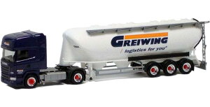 Greiwing Scania R Topline 2013 TC gbN / Herpa 1/87 ݋@B͌^ Hԗ