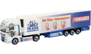 Trio Trans MAN TGX XXL gbNf Ⓚ gbN / Herpa 1/87 ݋@B͌^ Hԗ
