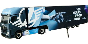 100���N Lagermax Mercedes Benz Actros �g���N�^ / Herpa 1/87 ���݋@�B�͌^ �H���ԗ�