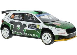 �����[ �����e�J���� Skoda Fabia Rally2 / IXO 1/18 �~�j�J�[