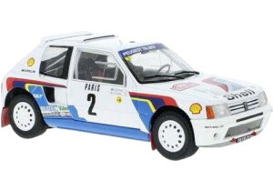 ラリーモンテカルロ Peugeot 205 T16 / IXO 1/24 ミニカー