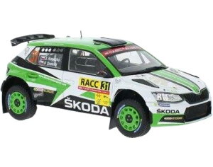 ラリー カタルーニャ Skoda Fabia R5 2018 / IXO 1/24 ミニカー