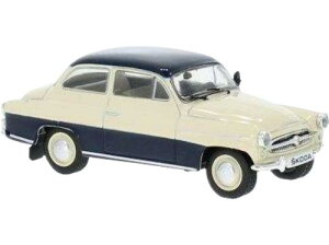 Skoda Octavia 1959 �x�[�W�� �u���[ / IXO 1/43 �~�j�J�[