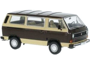 Volkswagen T3 Caravelle 1981 �u���E�� / IXO 1/43 �~�j�J�[