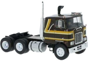 Mack F�V���[�Y 1977 �u���E�� IXOTR191.22 �g���N�^ / IXO 1/43 ���݋@�B�͌^ �H���ԗ�