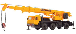 Liebherr LTM 1050/3 [rN[ 12503 oCN[ / Kibri 1/87 ݋@B͌^ Hԗ
