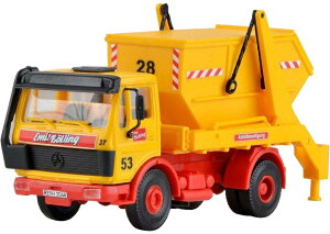 Emil Bolling Mercedes Benz LP スキップローダー トラック / Kibri 1/87 建設機械模型 工事車両