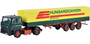 Hungarocamion RABA 2gN^[jbg J[eTChg[[ / Kibri 1/87 ݋@B͌^ Hԗ