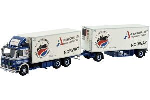 Langtransport Scania 142 2 トラクタ / Tekno 1/50 建設機械模型 工事車両