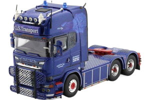 GS Transport Scania RV[Y Streamline gN^ / Tekno 1/50 ݋@B͌^ Hԗ